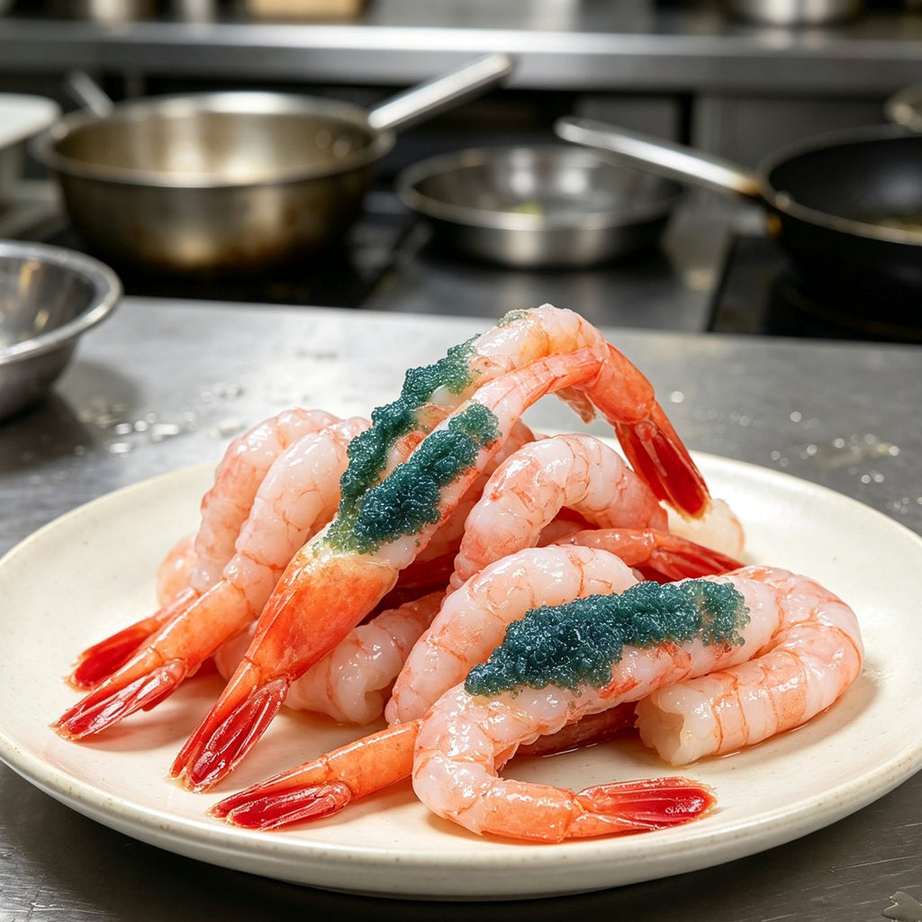 Arctic Sweet Shrimp with Roe
