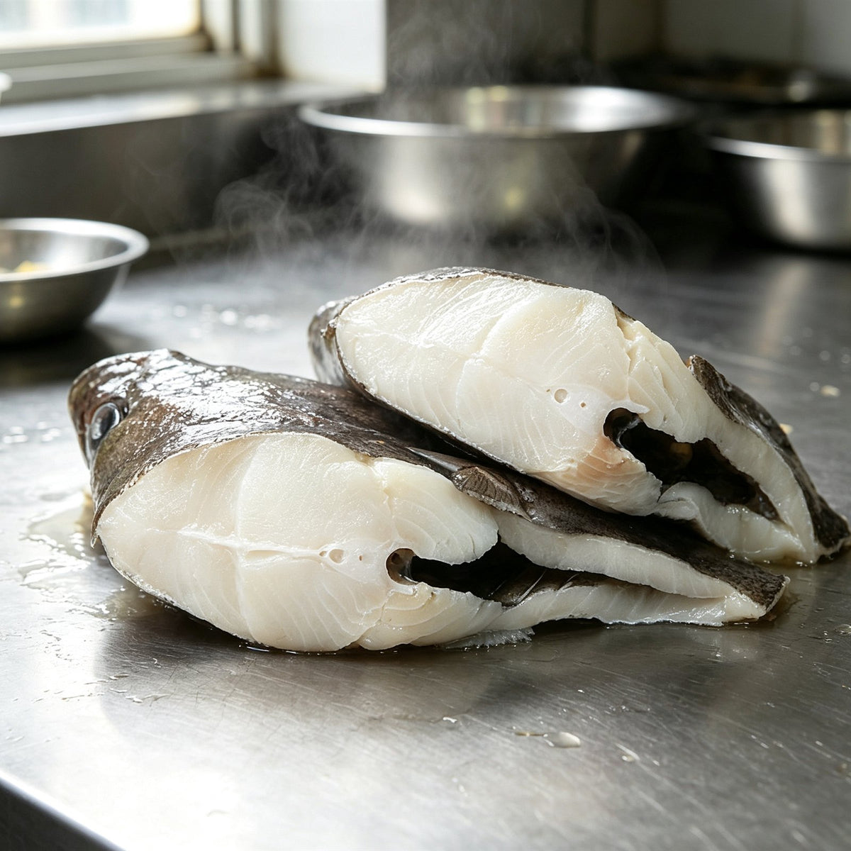 Thick Cut Fresh Flatfish Steaks
