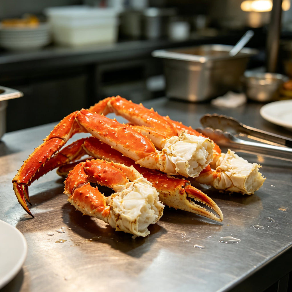 Premium King Crab Legs and Claws